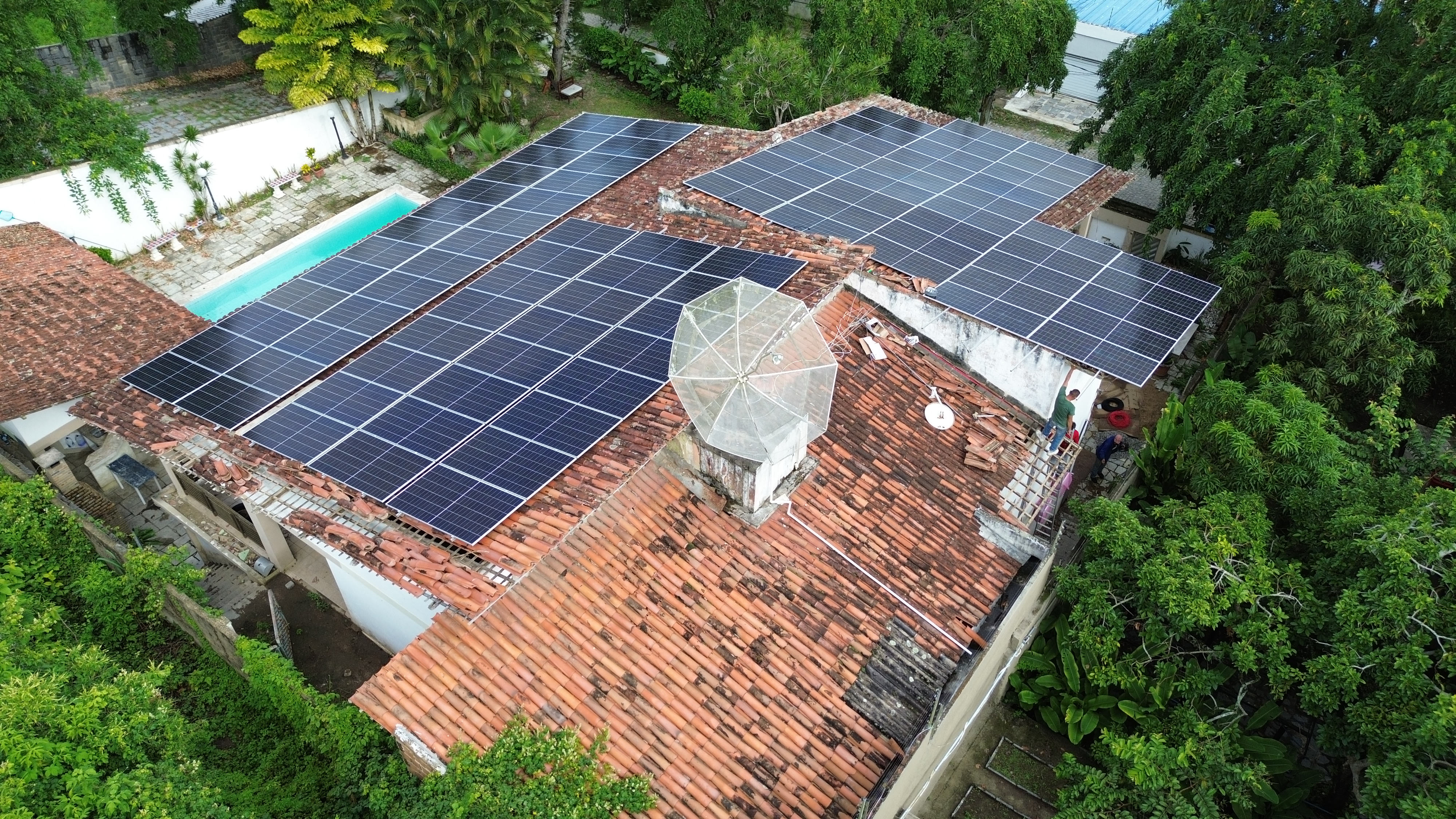 Projeto de energia solar em Campina Grande