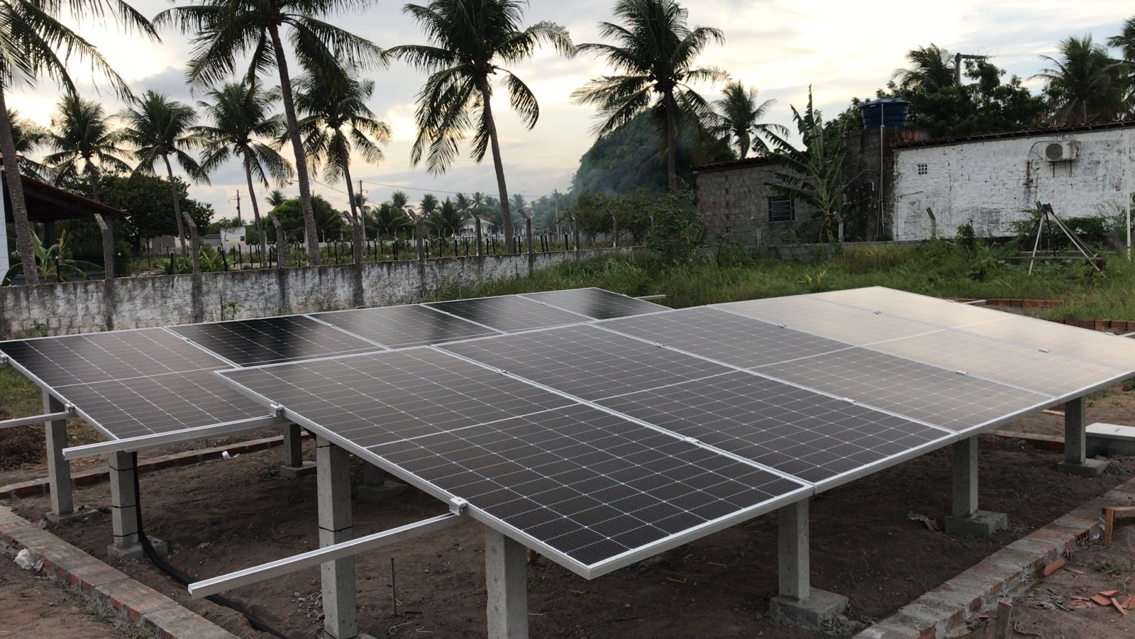 Sistema de energia solar fotovoltaica em Campina Grande